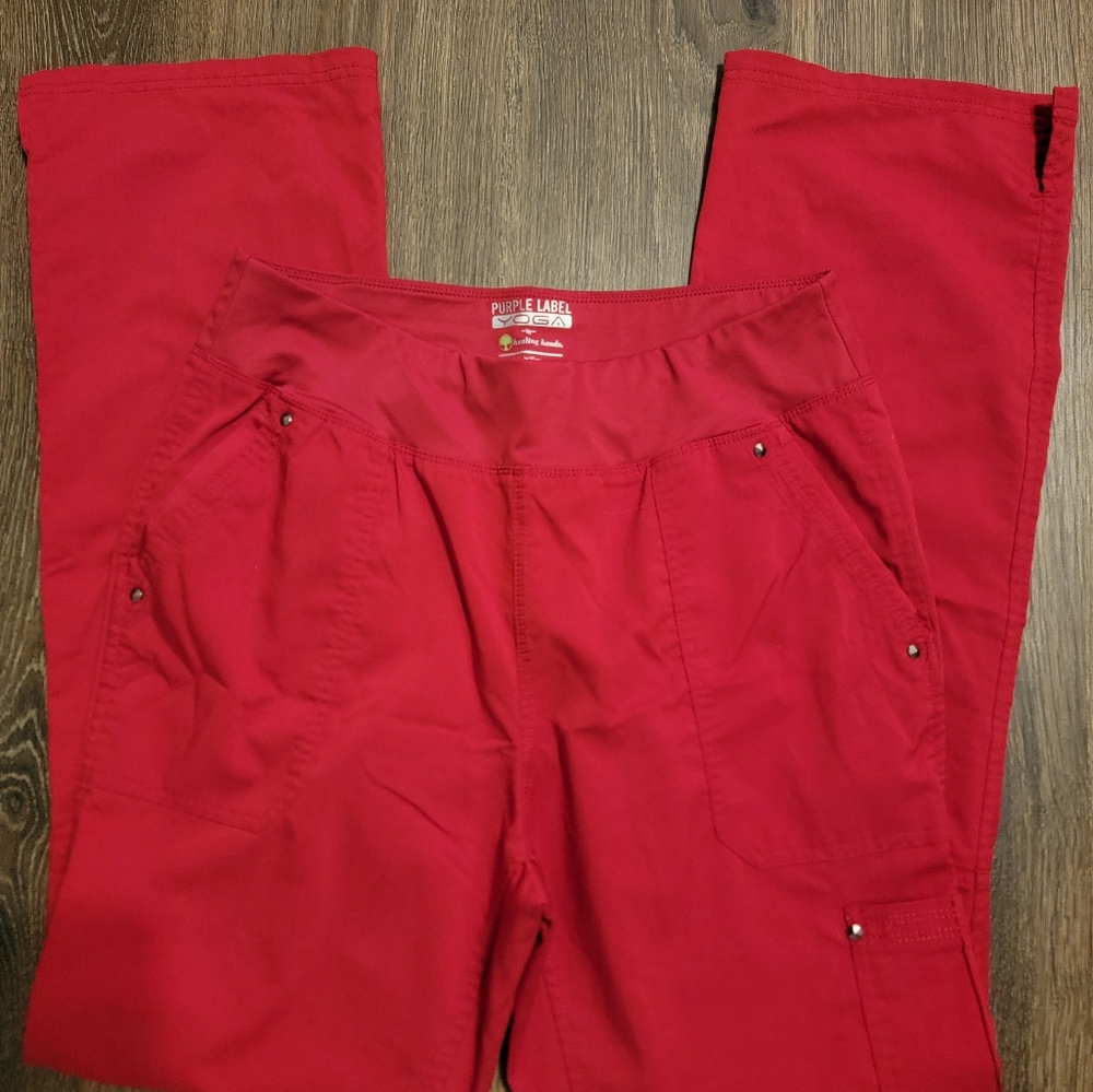 Healing hands yoga scrub pants
